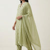 Straight Suit - Olive Green