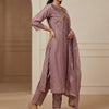Straight Suit - Dusty Mauve
