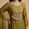 Straight Suit - Olive Green