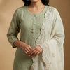 Straight fit kurta with straight pants Suit - Pale Green