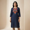A-line Suit - Midnight Blue