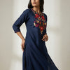 A-line Suit - Midnight Blue
