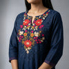 A-line Suit - Midnight Blue
