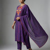 A-line Suit - Royal Purple