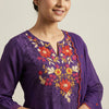 A-line Suit - Royal Purple