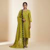 Straight Suit - Lime Green