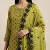 Straight Suit - Lime Green