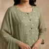 Straight Set - Muted Green