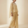 Loose fit top with straight-cut bottoms Set - Light Lemon