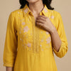 Straight fit with relaxed pants Suit - Golden Yellow