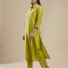 Straight fit with relaxed pants Suit - Olive Green