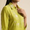 Straight fit with relaxed pants Suit - Olive Green