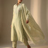 Straight fit with relaxed pants Suit - Pista Green