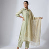 Straight fit kurta with slim pants Suit - Pastel Green