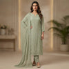 Straight Suit - Olive Green