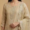 Straight cut Suit - Pale Beige