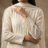 Straight fit kurta with straight pants Suit - Classic Ivory